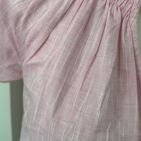 Rungolee Pink Shortsleeve Boho Top XS - Picture 3 of 5